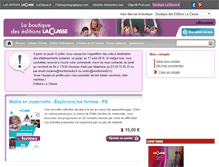Tablet Screenshot of laclasse.martin-media.fr