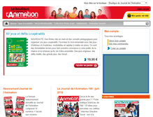 Tablet Screenshot of jdanimation.martin-media.fr